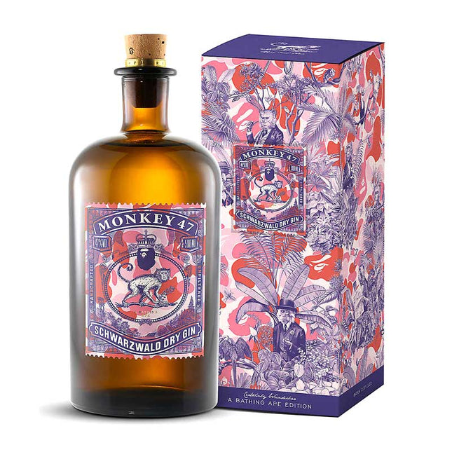 Monkey 47 Schwarzwald A Bathing Ape Edition Dry Gin 375ml - Uptown Spirits