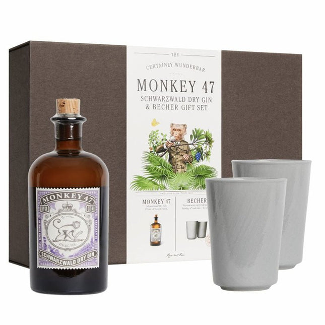 Monkey 47 Schwarzwald Dry Gin 375ml Gift Set - Uptown Spirits