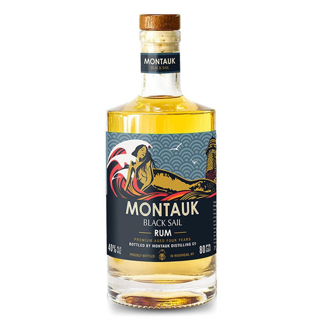 Montauk Black Sail Rum 750ml - Uptown Spirits