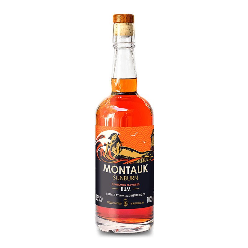 Montauk Sunburn Cinnamon Flavored Rum 750ml - Uptown Spirits