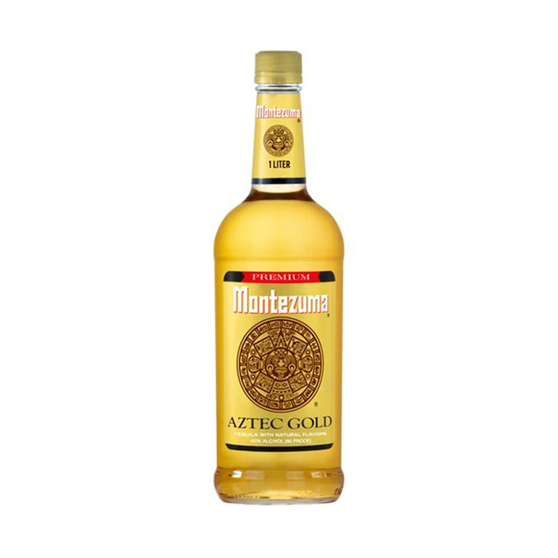 Montezuma Aztec Gold Flavored Tequila 1L - Uptown Spirits