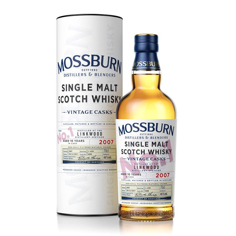 Mossburn 10 Years No 1 Linkwood 2007 Scotch Whisky 750ml - Uptown Spirits