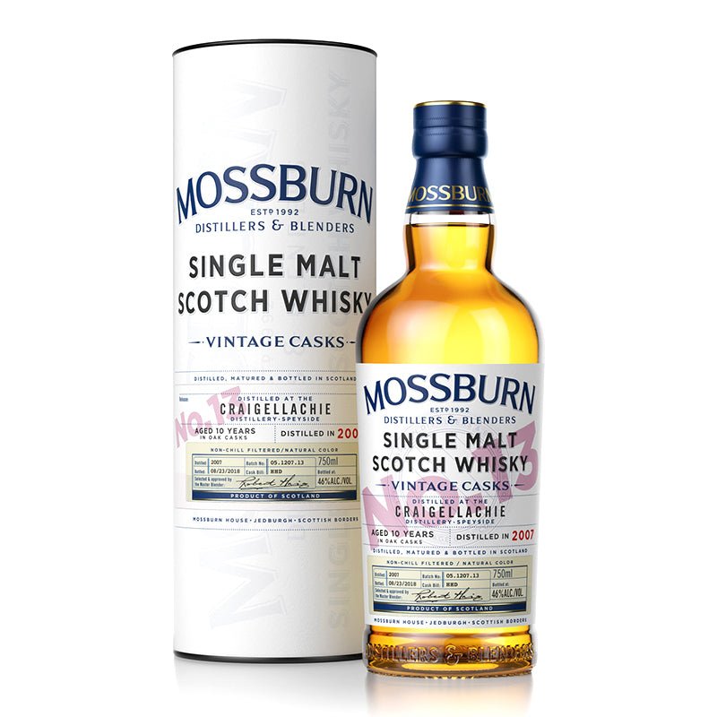 Mossburn 10 Years No 13 Craigellachie 2007 Scotch Whisky 750ml - Uptown Spirits