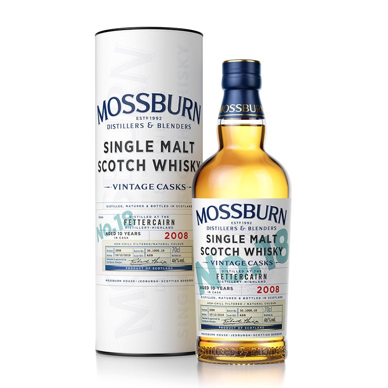 Mossburn 10 Years No 18 Fettercairn 2008 Scotch Whisky 750ml - Uptown Spirits
