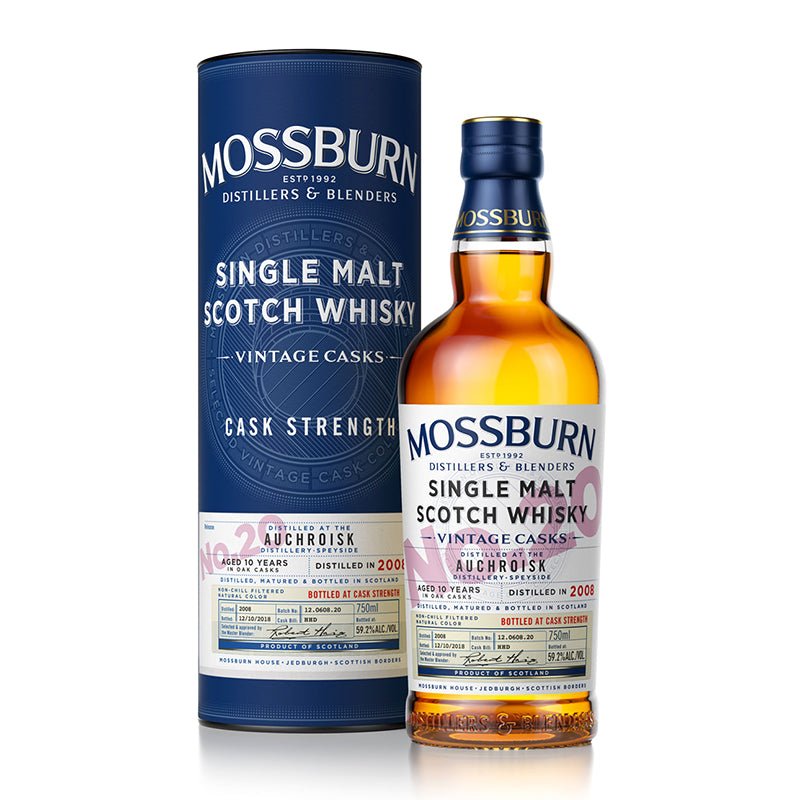 Mossburn 10 Years No 20 Auchroisk 2008 Scotch Whisky 750ml - Uptown Spirits