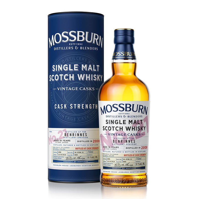 Mossburn 10 Years No 21 Benrinnes 2008 Scotch Whisky 750ml - Uptown Spirits