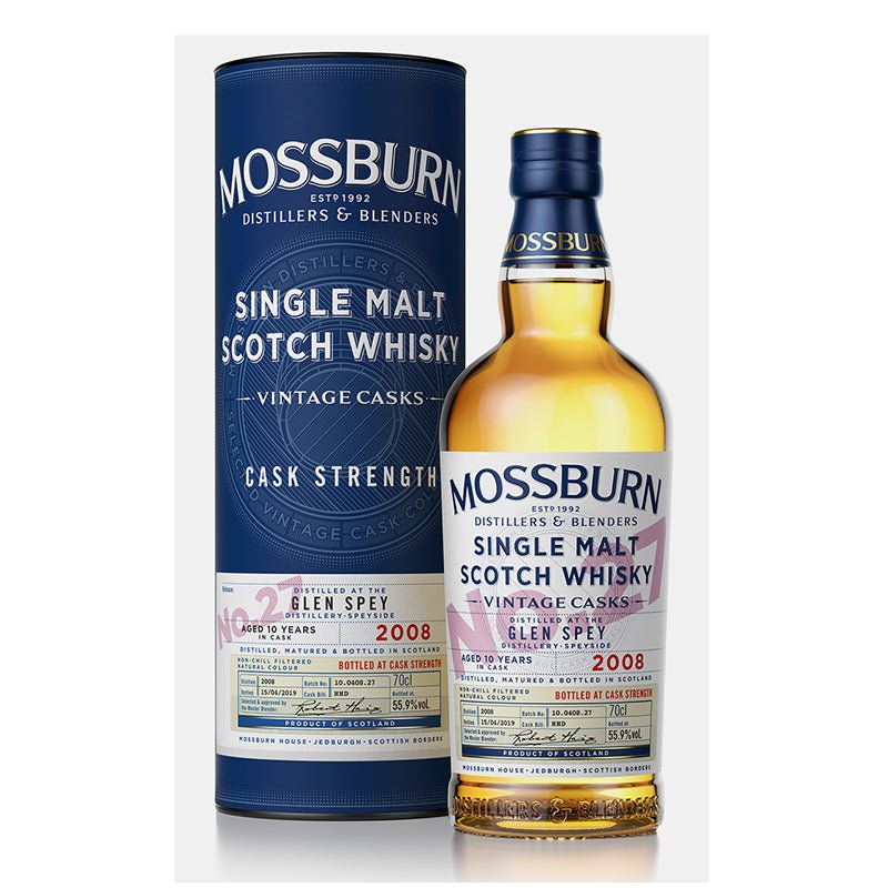 Mossburn 10 Years No 27 Glen Spey 2008 Scotch Whisky 750ml - Uptown Spirits