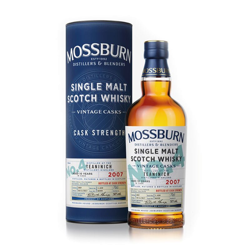 Mossburn 10 Years No 4 Teaninich 2007 Scotch Whisky 750ml - Uptown Spirits