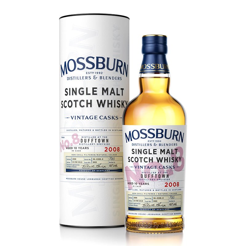 Mossburn 10 Years No 8 Dufftown 2008 Scotch Whisky 750ml - Uptown Spirits