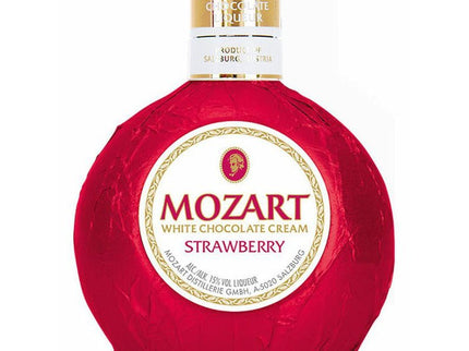 Mozart Strawberry White Chocolate Cream Liqueur 750ml - Uptown Spirits