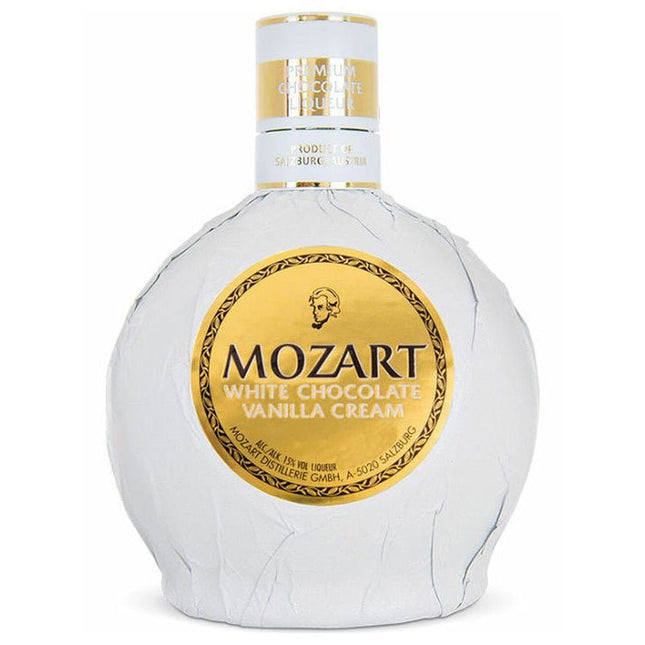 Mozart White Chocolate Vanilla Cream Liqueur 750ml - Uptown Spirits