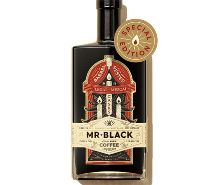 Mr Black Ilegal Mezcal Barrel Rested Coffee Liqueur 750ml - Uptown Spirits