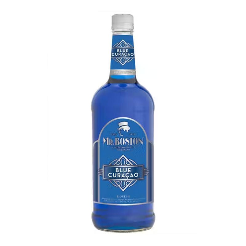 Mr Boston Blue Curacao Liqueur 1L - Uptown Spirits