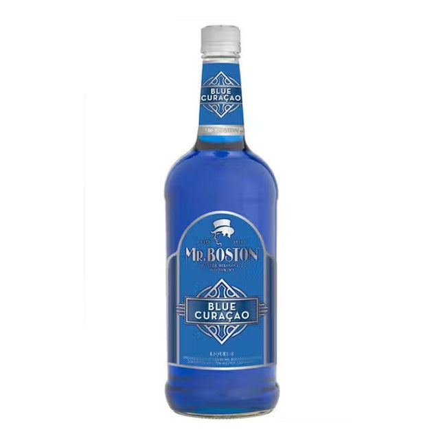 Mr Boston Blue Curacao Liqueur 750ml - Uptown Spirits