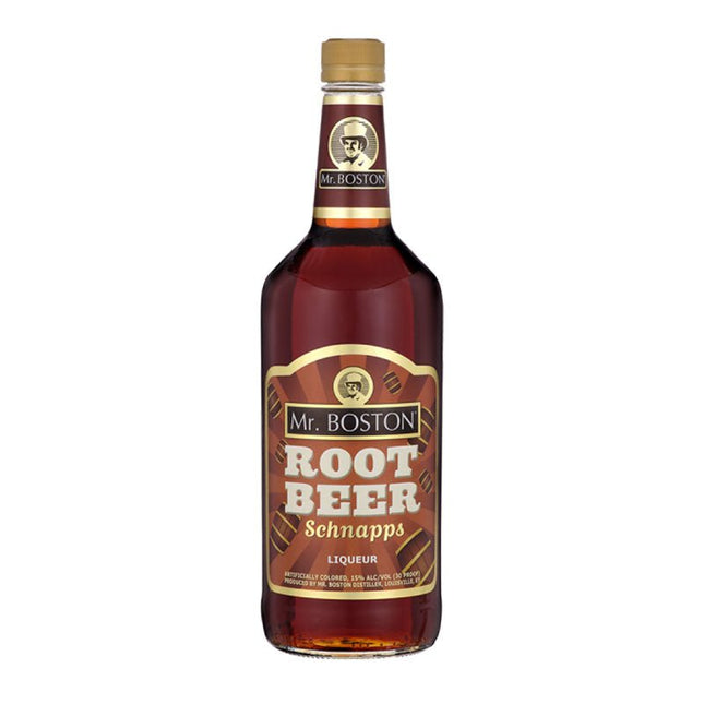 Mr Boston Root Beer Schnapps Liqueur 750ml - Uptown Spirits