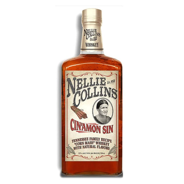 Nellie Collins Cin Amon Sin Beer Whiskey 750ml - Uptown Spirits