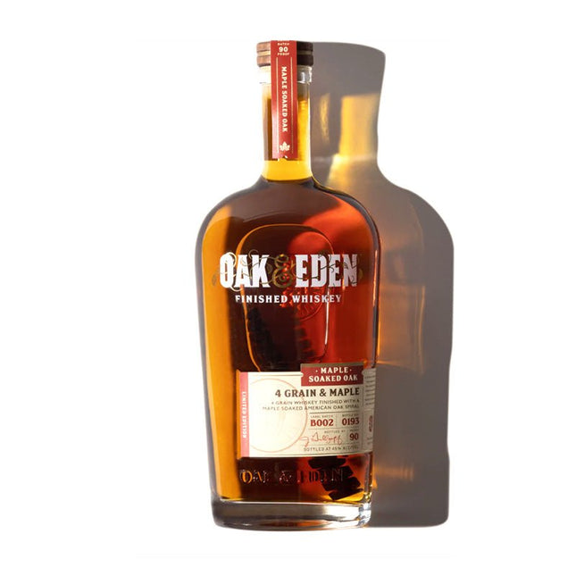 Oak and Eden 4 Grain & Maple Whiskey 750ml - Uptown Spirits