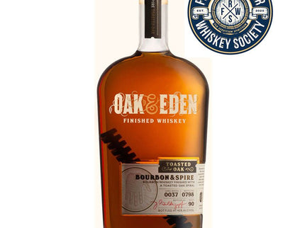 Oak & Eden Bourbon & Spire Whiskey 750ml | San Diego Police Department Police Unity Tour | First Responder Whiskey Society - Uptown Spirits