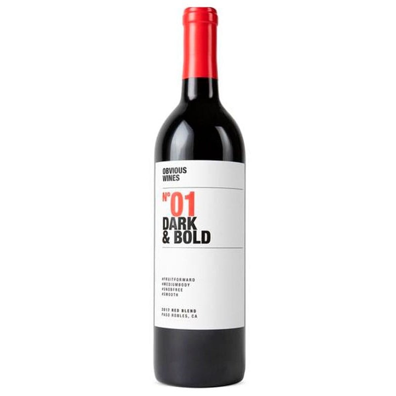 Obvious Wines No.1 Dark & Bold Red Blend Paso Robles 750ml - Uptown Spirits