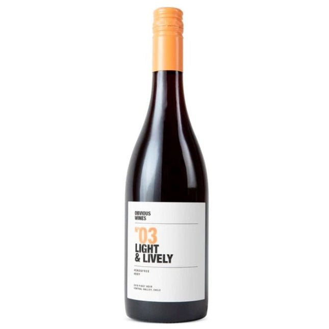 Obvious Wines No.3 Light & Lively Central Valley Pinot Noir 750ml - Uptown Spirits