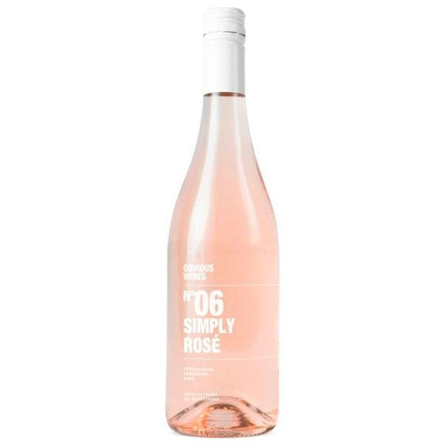 Obvious Wines No.6 Simply Rose IGP Mediterranee 750ml - Uptown Spirits