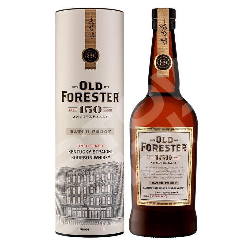 Old Forester 150th Anniversary Batch 1 125.6 Proof Bourbon Whiskey 750ml - Uptown Spirits