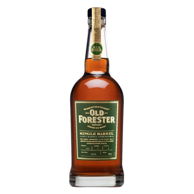 Old Forester Single Barrel Rye Barrel Strength 750ml - Uptown Spirits