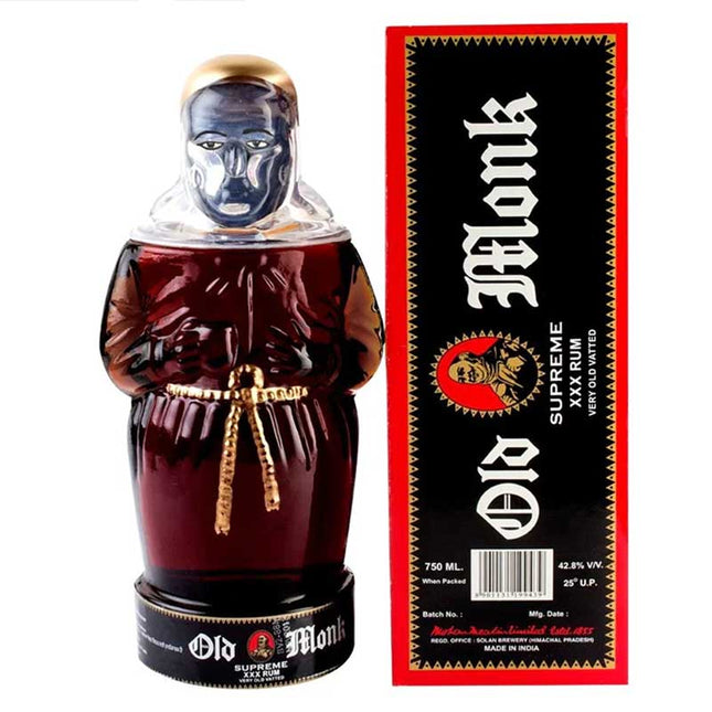 Old Monk Supreme XXX Rum 750ml - Uptown Spirits