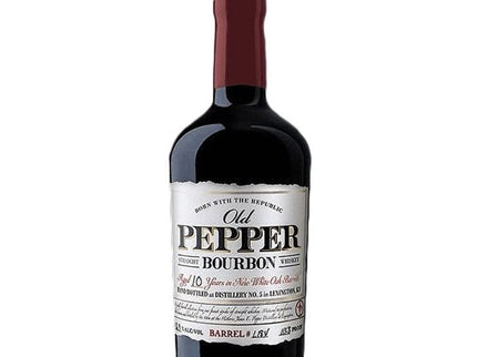 Old Pepper 10 Year Bourbon Whiskey - Uptown Spirits