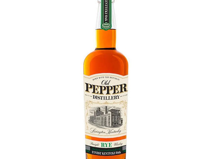 Old Pepper Finest Kentucky Oak Rye Whiskey 750ml - Uptown Spirits