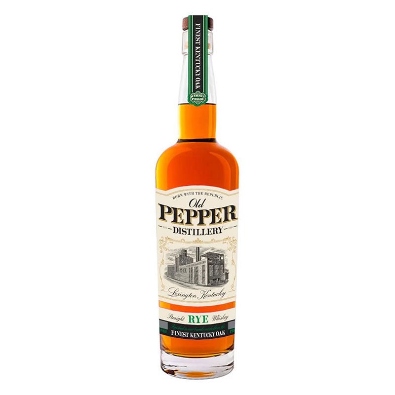 Old Pepper Finest Kentucky Oak Rye Whiskey 750ml - Uptown Spirits