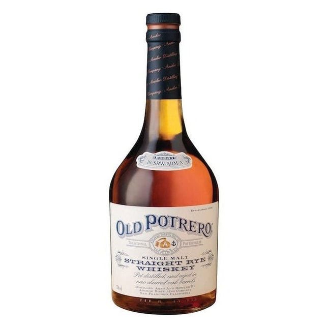 Old Potrero Single Malt Straight Rye Whiskey 750ml - Uptown Spirits