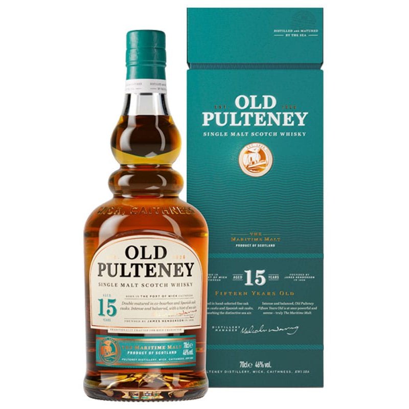 Old Pulteney 15 Year Single Malt Scotch Whisky - Uptown Spirits