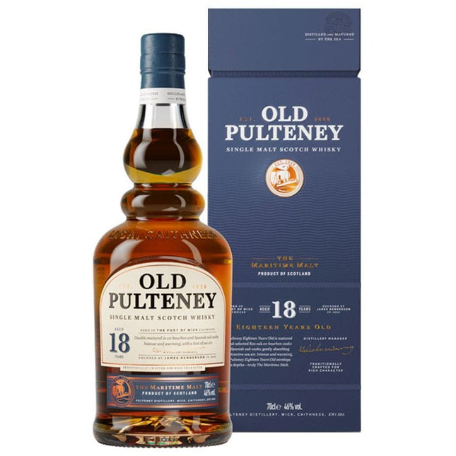 Old Pulteney 18 Year Single Malt Scotch Whisky - Uptown Spirits