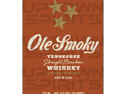 Ole Smoky 4 Year Tennessee Straight Bourbon Whiskey 750ml - Uptown Spirits