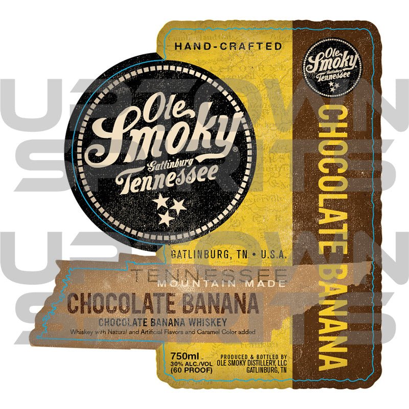 Ole Smoky Chocolate Banana Flavored Whiskey 750ml - Uptown Spirits