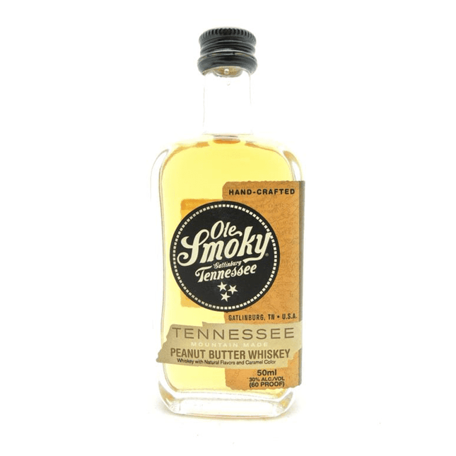 Ole Smoky Peanut Butter Whiskey Mini Shot 50ml - Uptown Spirits