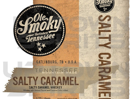 Ole Smoky Salty Caramel Flavored Whiskey 1.75L - Uptown Spirits