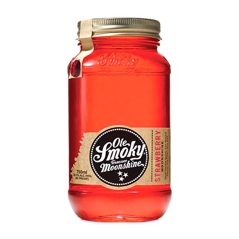 Ole Smoky Strawberry Moonshine 750ml - Uptown Spirits