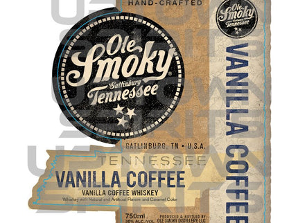 Ole Smoky Vanilla Coffee Flavored Whiskey 750ml - Uptown Spirits
