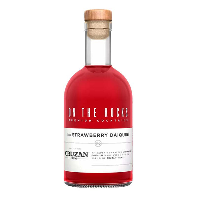 On The Rocks Strawberry Daiquiri Cocktail 375ml - Uptown Spirits