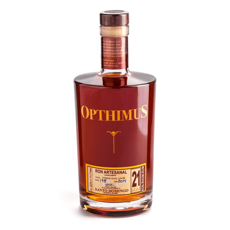 Opthimus 21 Years Rum 750ml - Uptown Spirits