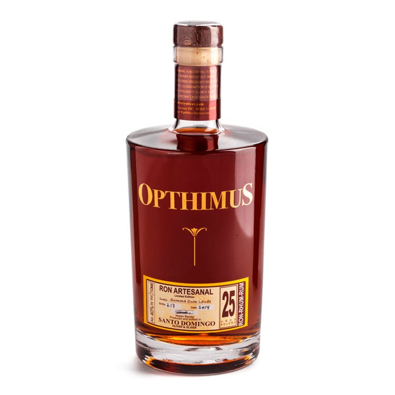 Opthimus 25 Years Rum 750ml - Uptown Spirits