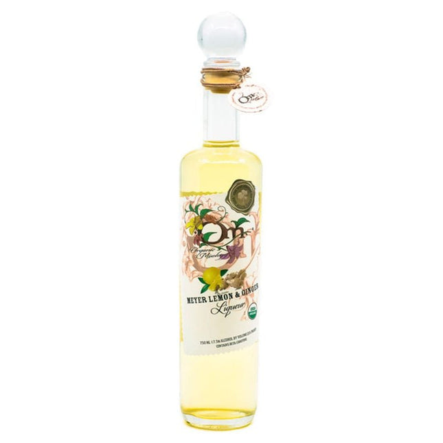 Organic Mixology Meyer Lemon & Ginger Liqueur 750ml - Uptown Spirits