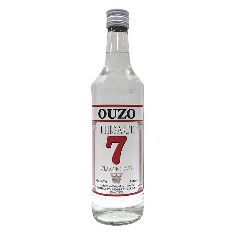 Ouzo 7 Thraki Greek Liquor 750ml - Uptown Spirits