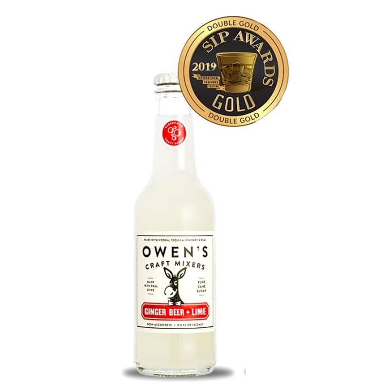 Owen's Craft Mixers Ginger Beer+ Lime 750ml - Uptown Spirits