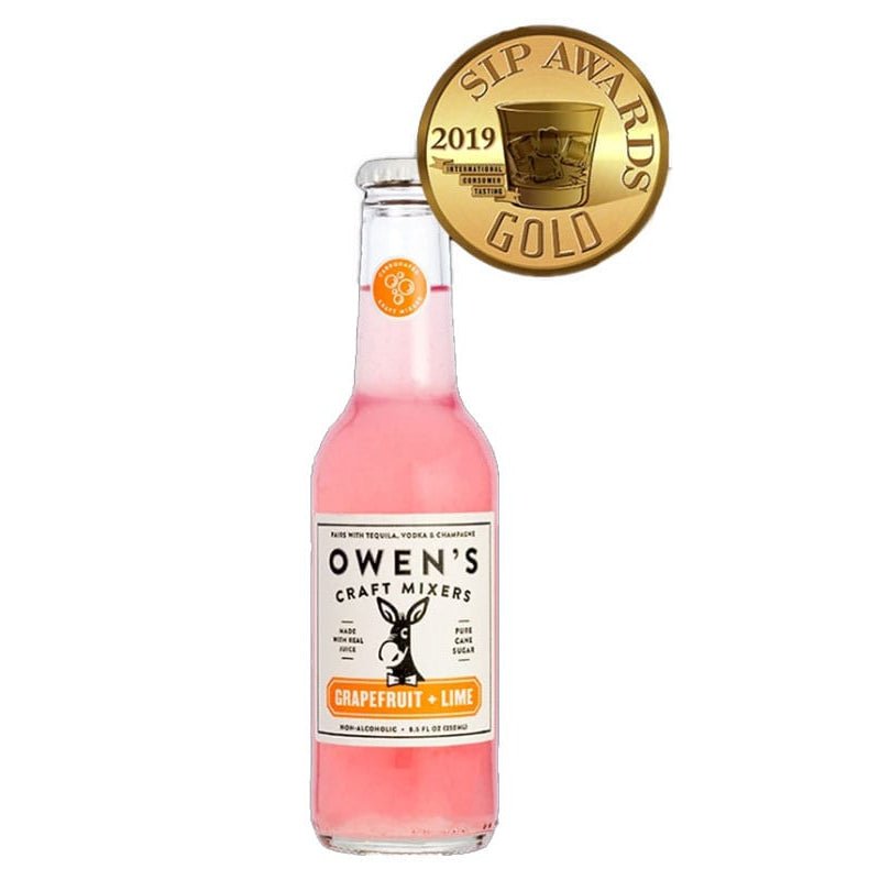 Owen's Craft Mixers Grapefruit + Lime 750ml - Uptown Spirits