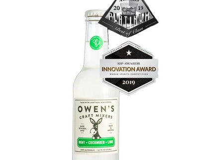 Owen's Craft Mixers Mint + Cucumber + Lime 750ml - Uptown Spirits