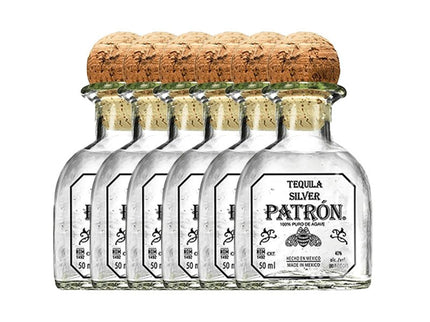 Patron Silver Mini Shot 6/50ml - Uptown Spirits