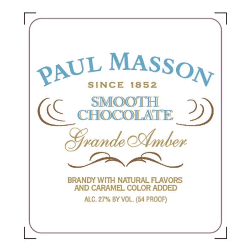 Paul Masson Chocolate Flavored Brandy 1.75L - Uptown Spirits